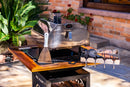 COMBO 9 - CHURRASQUEIRA BARN COM MOLDURA PERSONALIZADA + FORNO + PORTA ESPETINHO