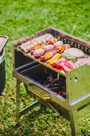 Grelha inox 304 Portátil