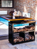 COMBO 18 - ESTAÇÃO GOURMET IDUN + FORNO + PORTA ESPETINHO + TÁBUA G