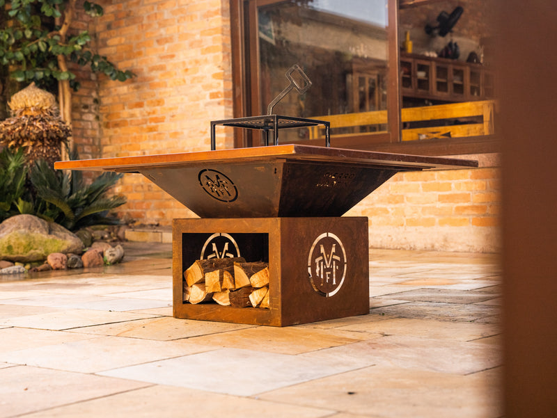 CHURRASQUEIRA RAN COM MOLDURA PERSONALIZADA