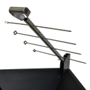 Estaca 4 Espetos e Catraca em Aço Inox