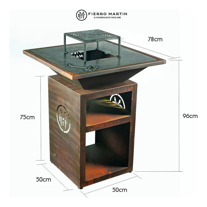 Churrasqueira Gourmet Hell - Fierro Martins