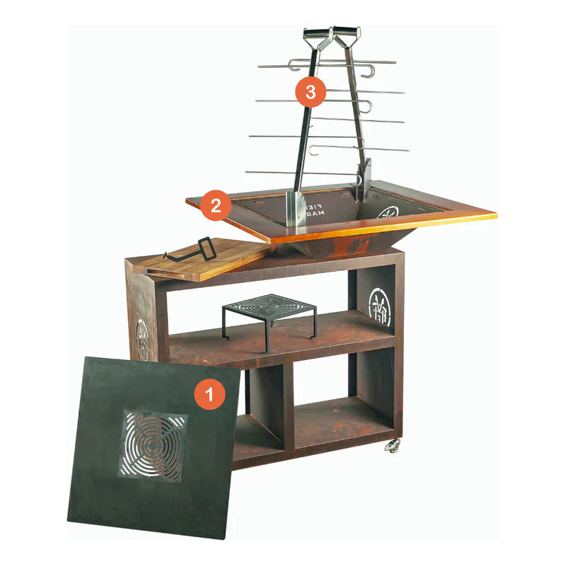 Churrasqueira Gourmet Idun - Fierro Martins