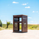 Balcão Klide com Tabua de Corte + 4 pés + 4 rodinhas