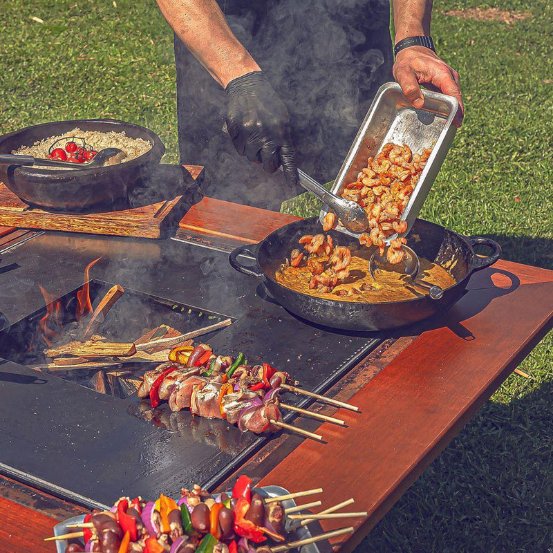 CHURRASQUEIRA RAN COM MOLDURA PERSONALIZADA
