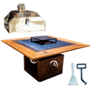 COMBO 6 - CHURRASQUEIRA RAN COM MOLDURA PERSONALIZADA + FORNO
